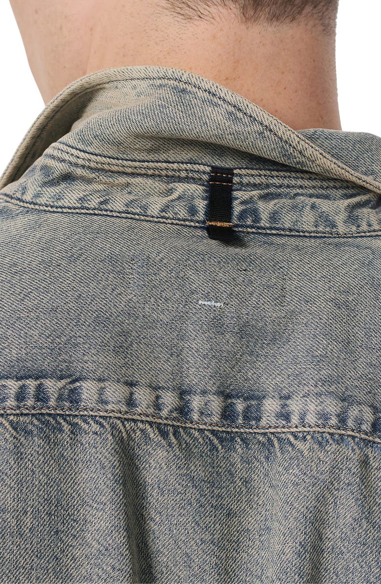 rag & bone Finch Denim Button-Up Shirt, Alternate, color,