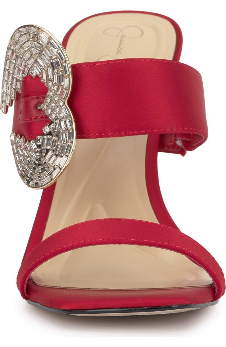 Jessica Simpson Orrieta Slide Sandal, Alternate, color, Red Muse