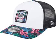 New Era Men's New Era  White Los Angeles Lakers Floral 9SEVENTY Adjustable Hat