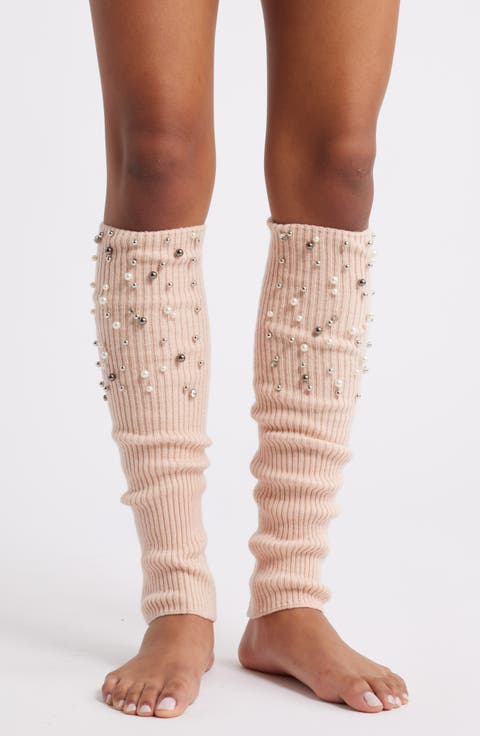 Blake Embellished Leg Warmers