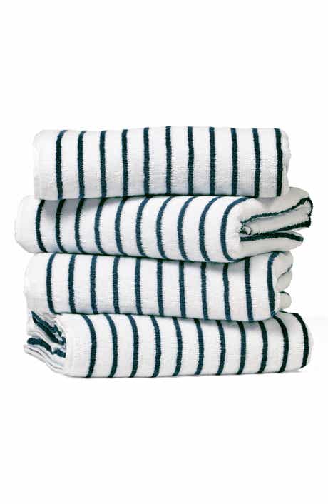 HOMESPUN 4-Pack Cabana Beach Towels
