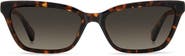 Kate Spade New York aisha 55mm gradient ectangular sunglasses