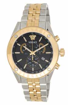 Athletic Chronograph Bracelet Watch, 44mm