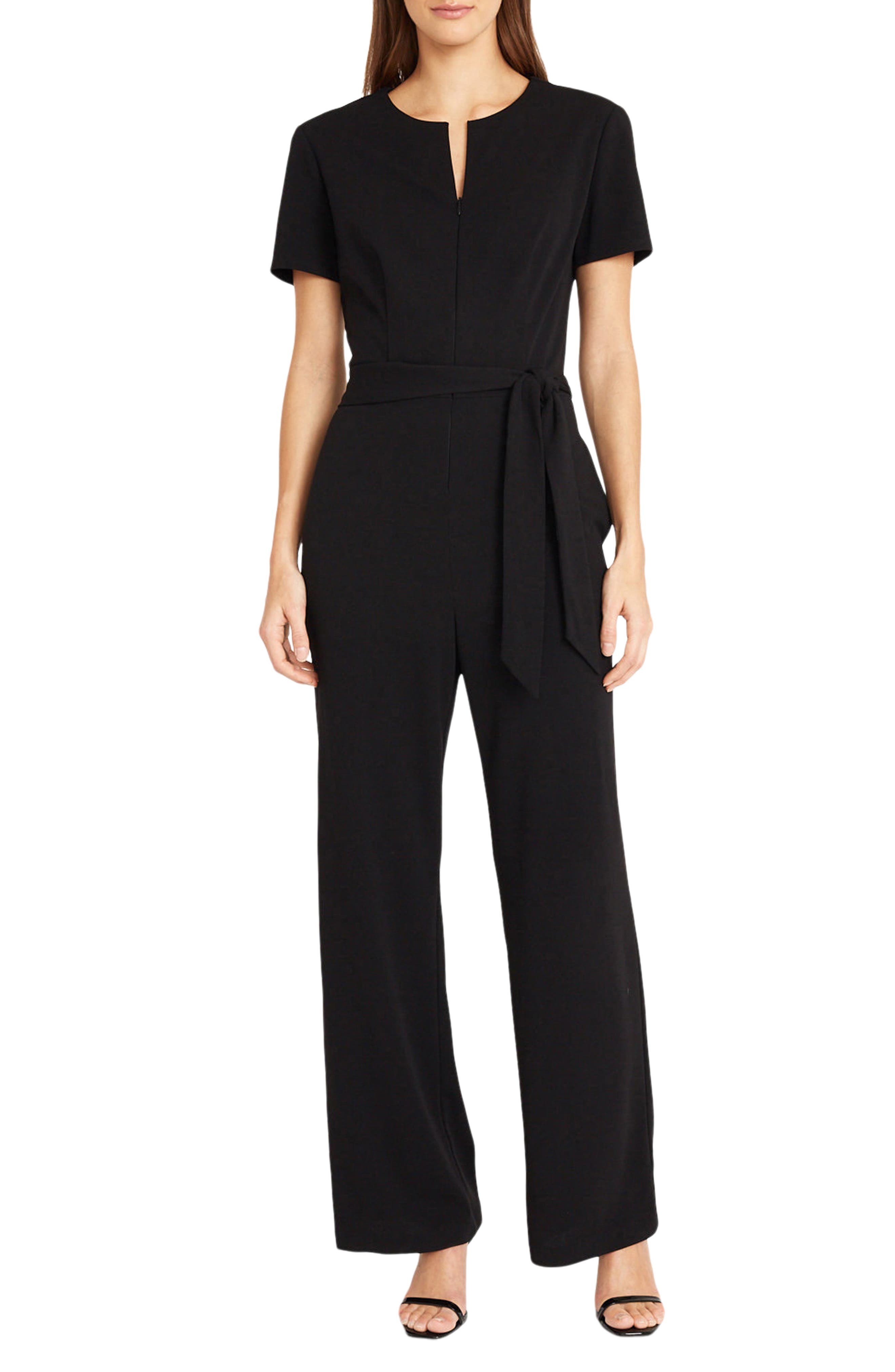 Donna Morgan Flare Leg Jumpsuit