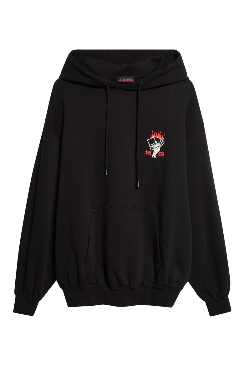 Blacklisted Aftermath Graphic Hoodie, Alternate, color, SOFT BLACK