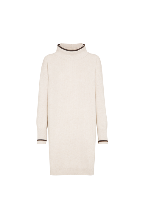 English rib knit dress