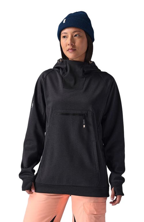 Backcountry Meltdown Water-resistant Hoodie In Black