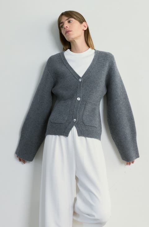 V Neck Cardigan