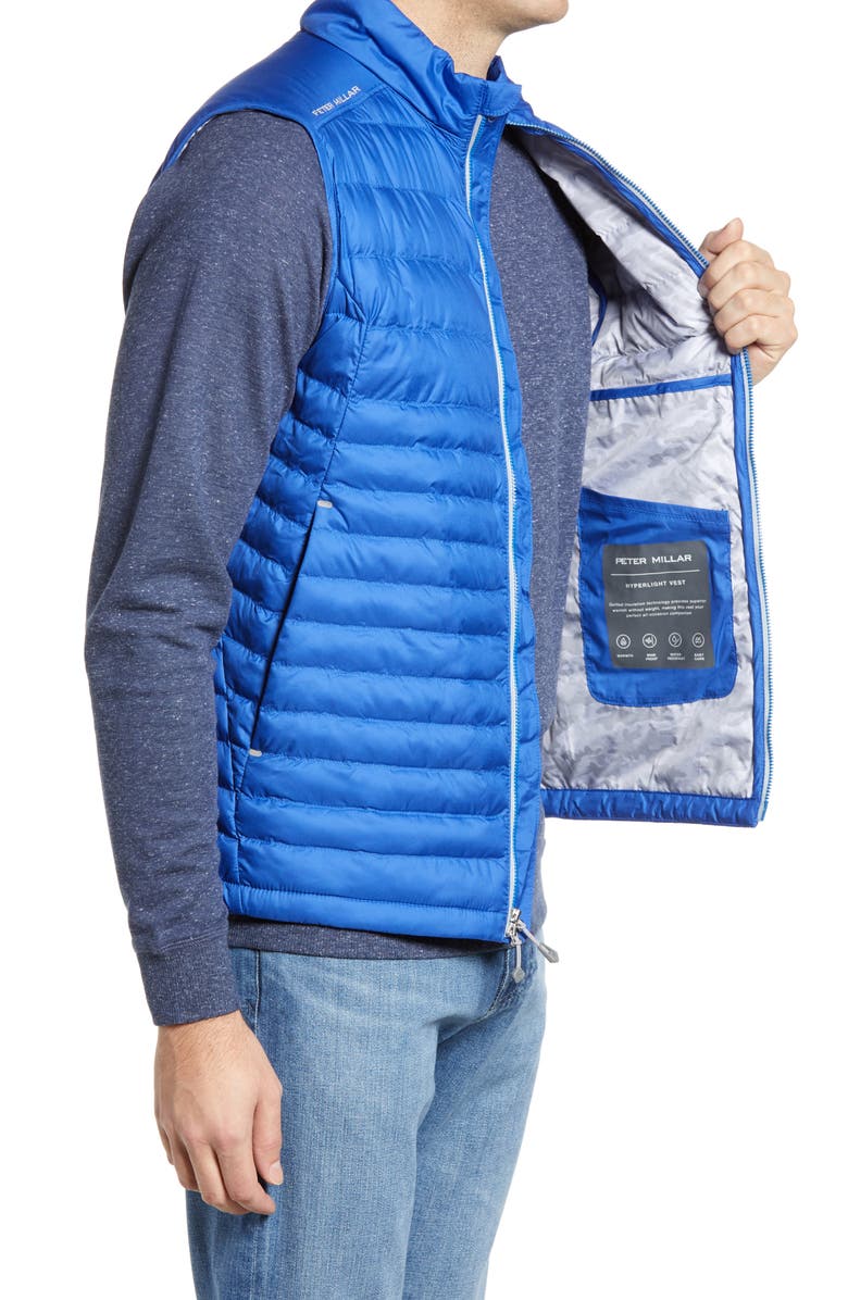 Peter Millar Men's Hyperlight Quilted Vest, Alternate, color,