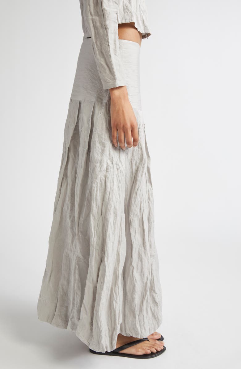 Paloma Wool Sluto Crinkled Skirt, Alternate, color, Grey