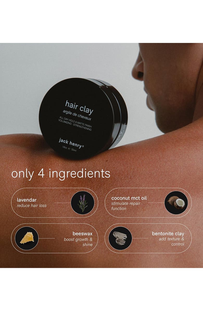 Jack Henry Hair Clay, Alternate, color, 