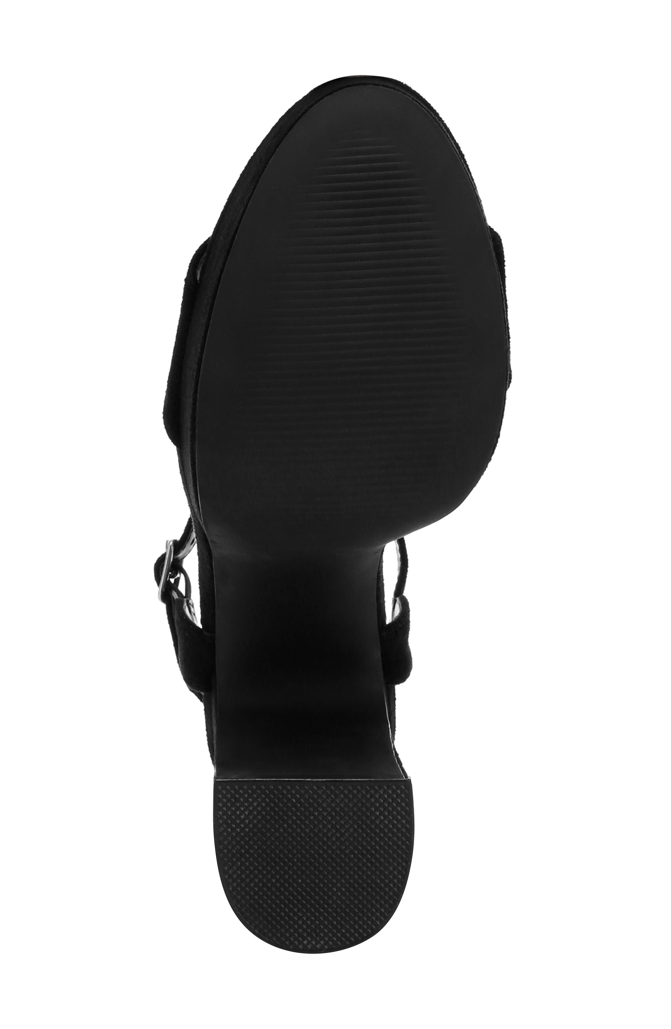 Lilasta Platform Block Heel Sandal, Alternate, color, BLACK