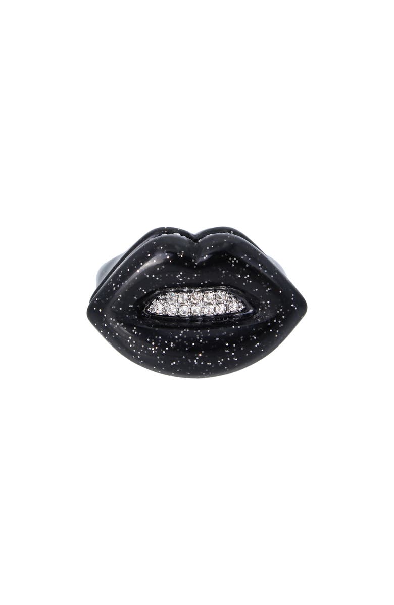 Kurt Geiger London Lip Cocktail Ring, Main, color,