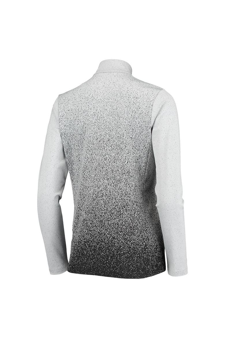 Women's Antigua White/Black Seattle Sounders FC Guide Full-Zip Jacket, Alternate, color, White