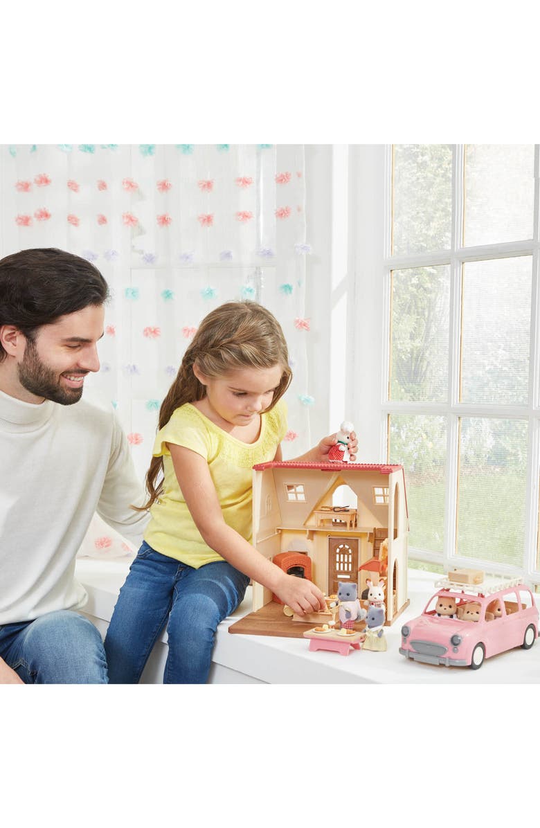 Calico Critters Family Picnic Van Playset, Alternate, color, Multi