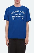 Helmut Lang Varsity Cotton Graphic T-Shirt