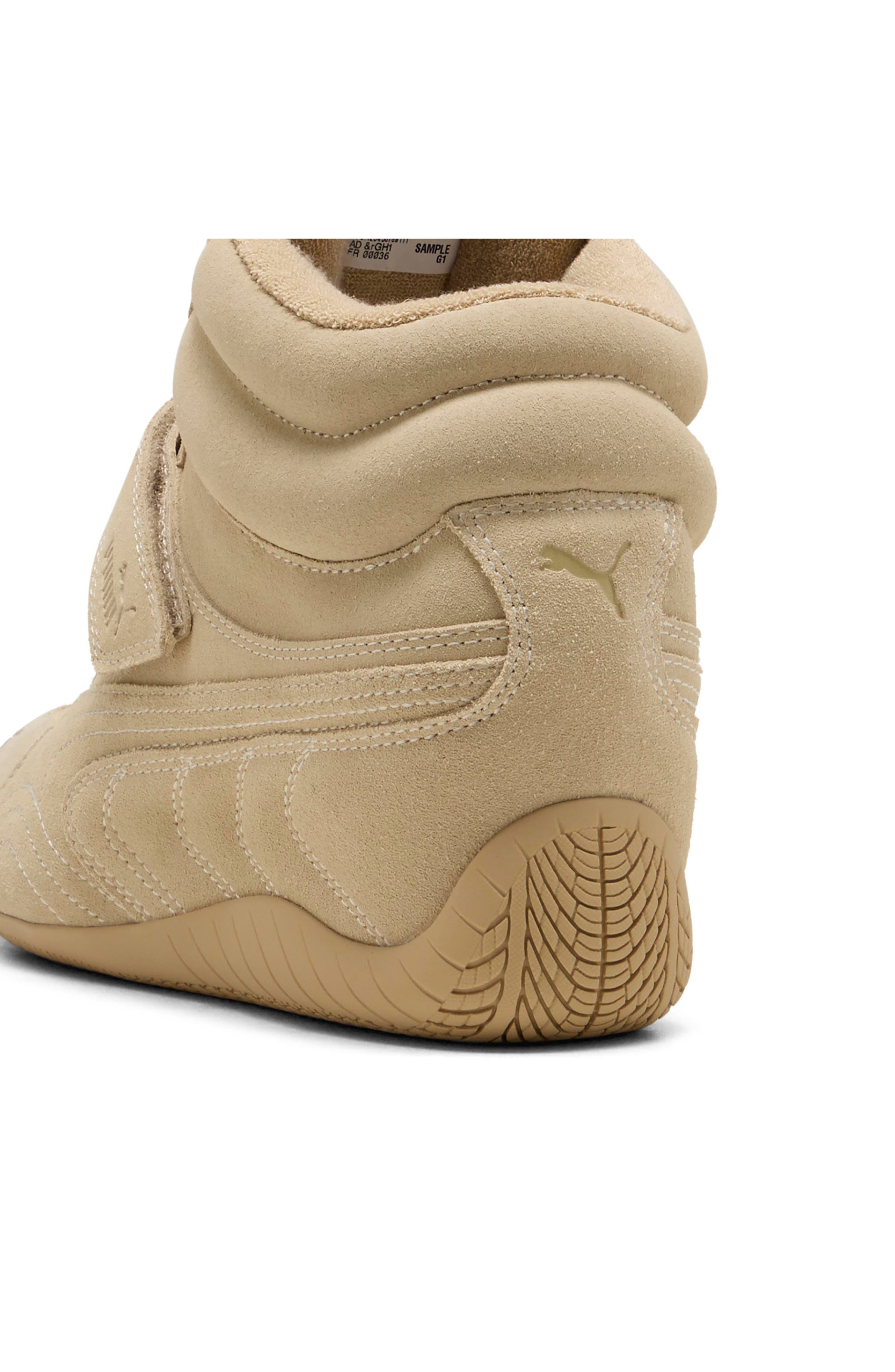 Speedcat Wedge Sneaker, Alternate, color, SAND DUNE/ ALPINE SNOW