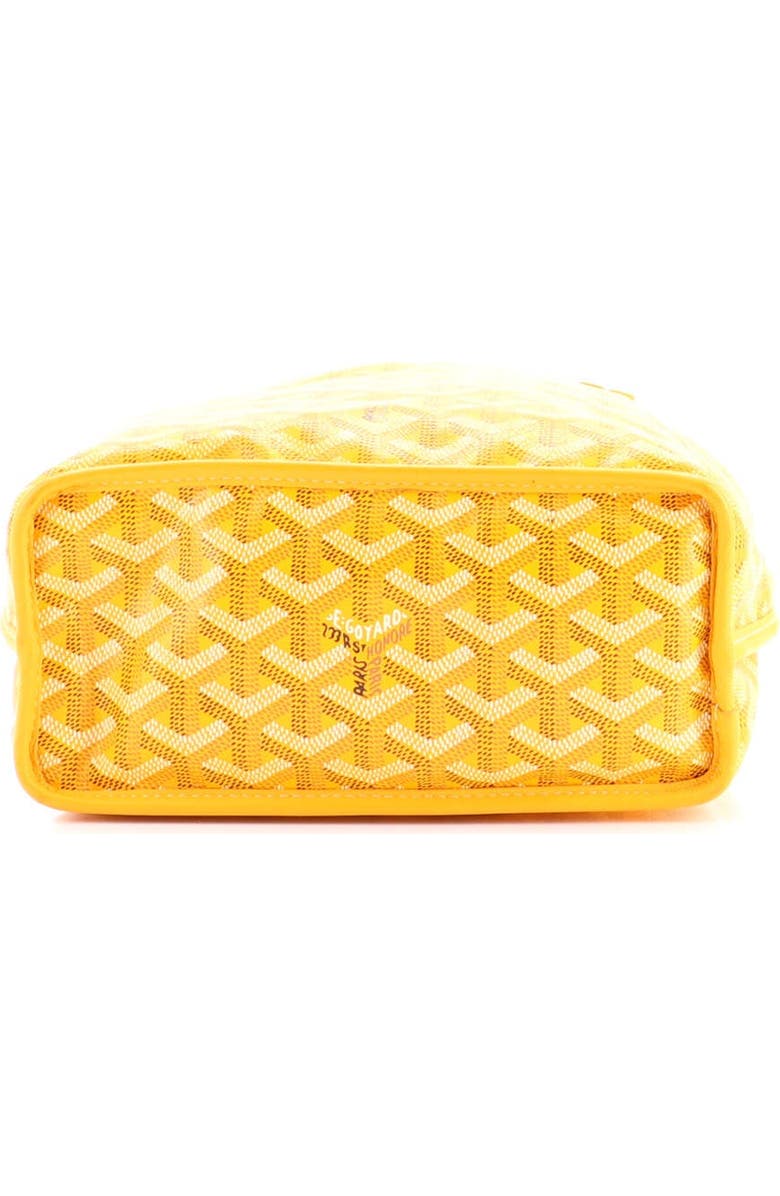 Pre-Owned Goyard Anjou Reversible Tote Coated Canvas Mini, Alternate, color, Orange