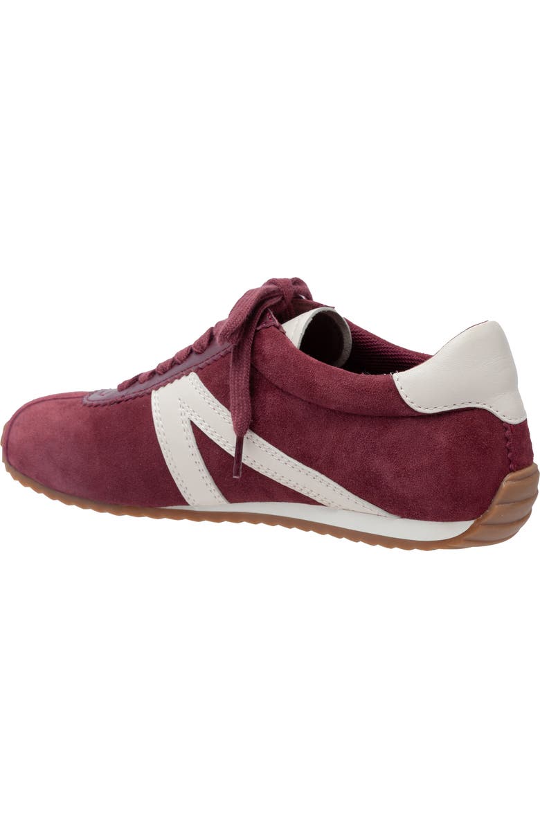Linea Paolo Kova Sneaker, Alternate, color, Dark Burgundy/Ivory