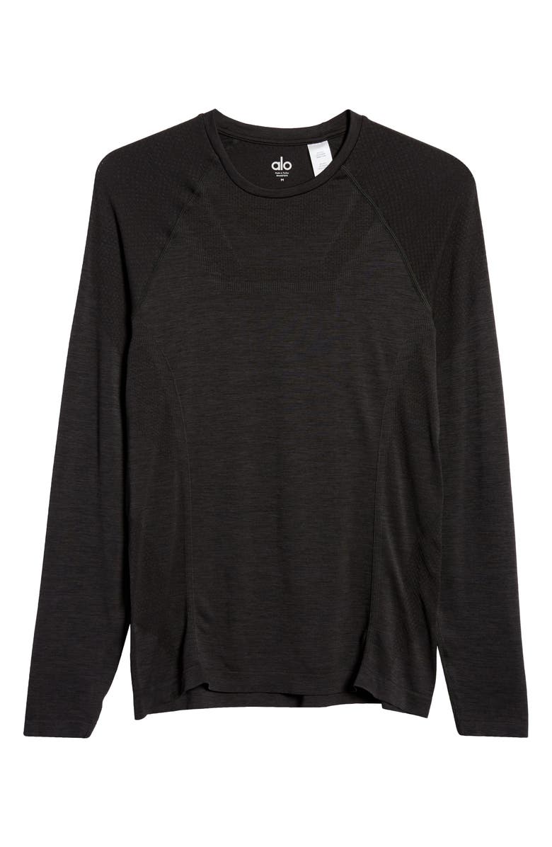 Alo Conquer Performance T-Shirt, Alternate, color, 