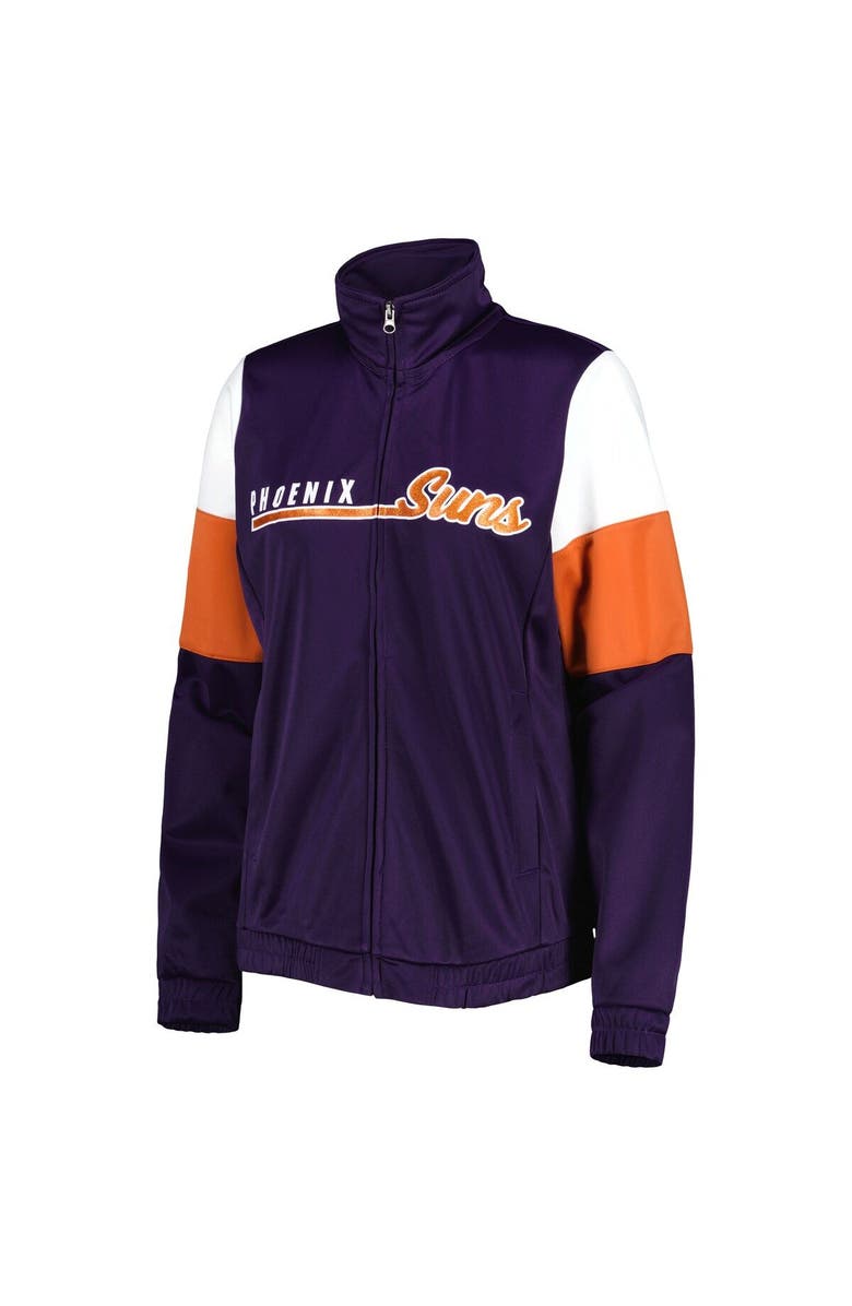 G-III 4HER BY CARL BANKS Women's G-III 4Her by Carl Banks Purple Phoenix Suns Change Up Full-Zip Track Jacket, Alternate, color, Purple