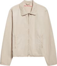 STOCKHOLM SURFBOARD CLUB Phil Distressed Zip Jacket