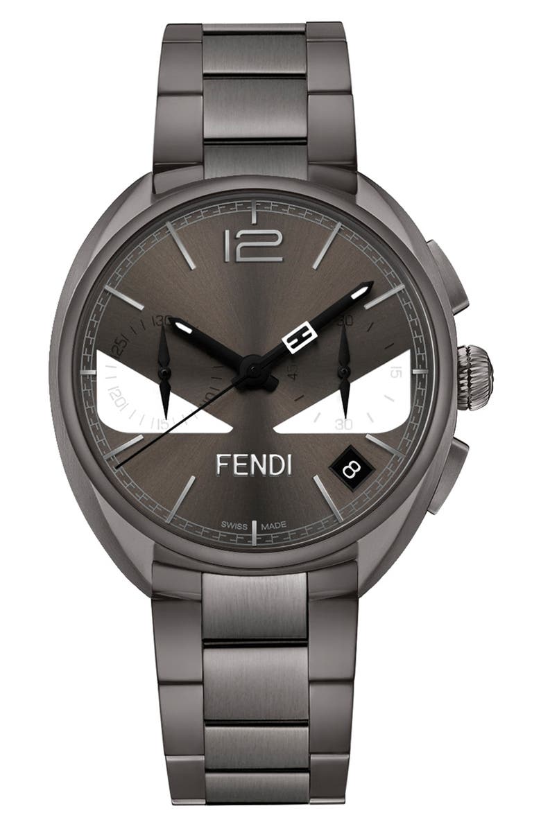 Fendi Men's Momento Bugs Chronograph Watch, 40mm, Main, color, 