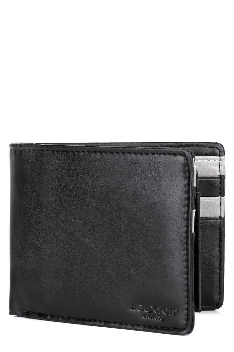 Credit Card RFID Billfold Wallet, Alternate, color, BLACK