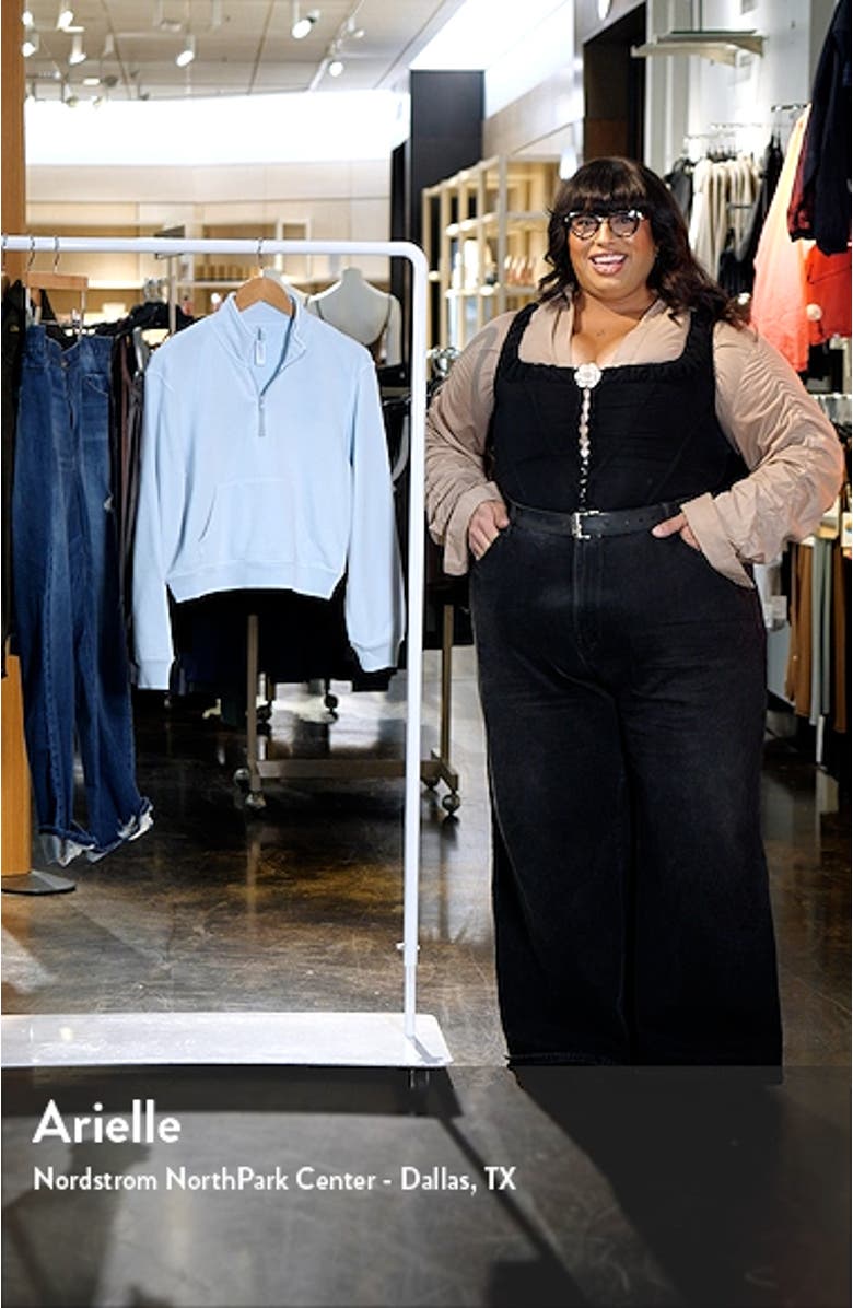 Shrunken Organic Cotton Half Zip Pullover, sales video thumbnail