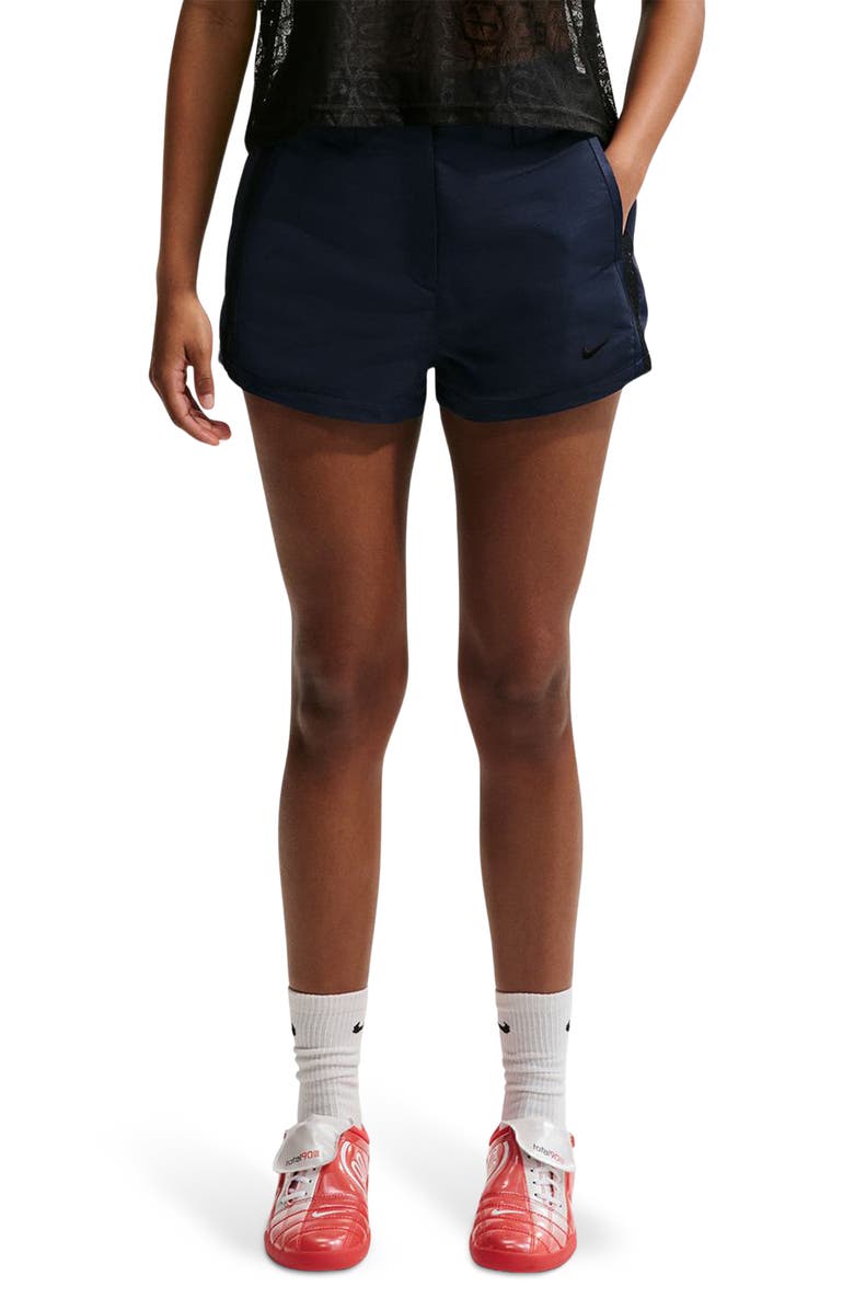 Nike Sportswear Shorts, Main, color, Midnight Navy/ Black/ Black