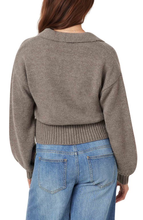 Habitual Spread Collar Sweater In Multi