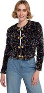 ELLE Collection Sequin Cropped Jacket