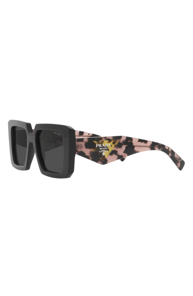 Prada 56mm Square Sunglasses, Alternate, color, 