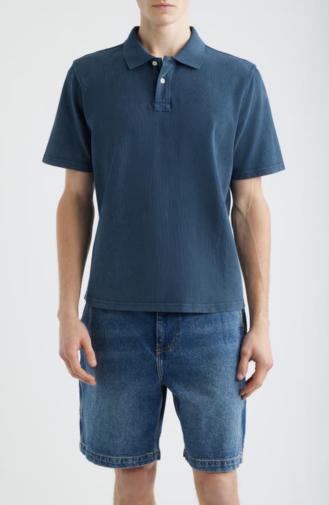 Brushed Cotton Piqué Polo