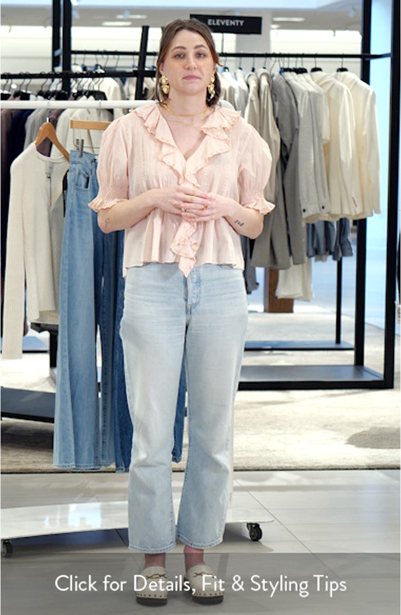 Henri Organic Cotton Voile Top, sales video thumbnail