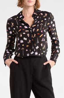 Brady Slim Silk Button Down Shirt