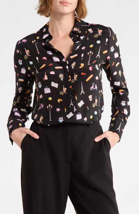 Brady Slim Silk Button Down Shirt