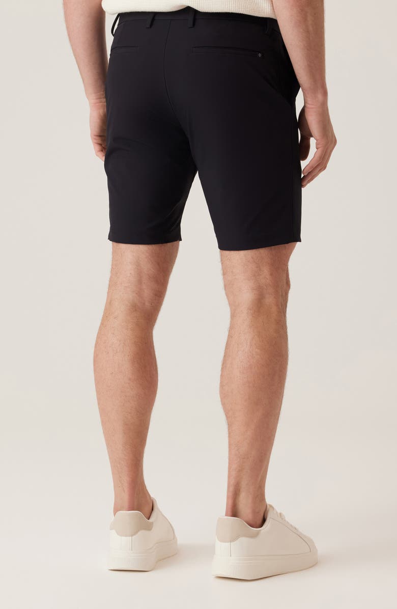 DEKE Oasis SST Techno Sateen Bermuda Shorts, Alternate, color, Black