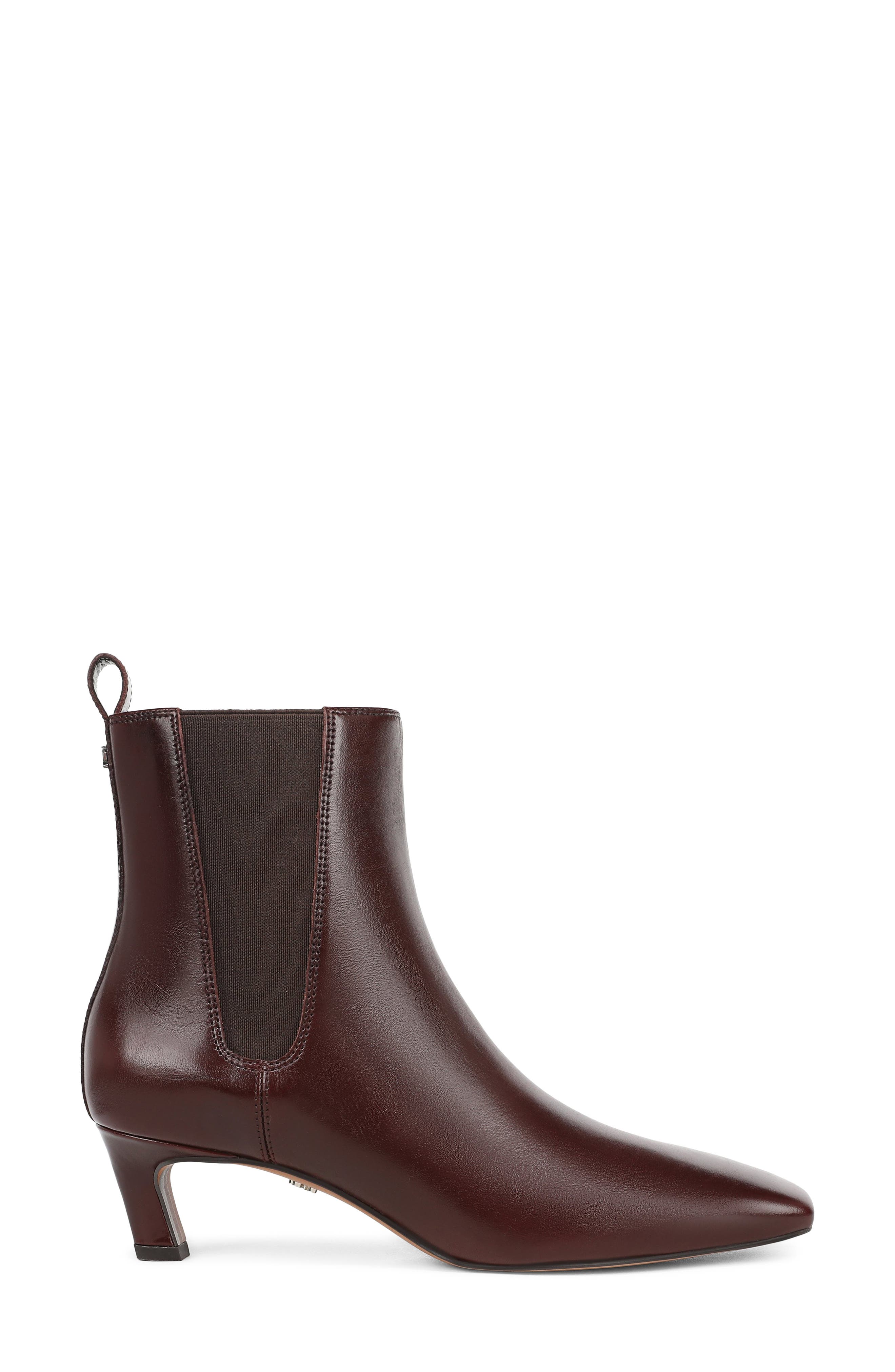 Peony Leather Chelsea Bootie, Alternate, color, SPICED PECAN