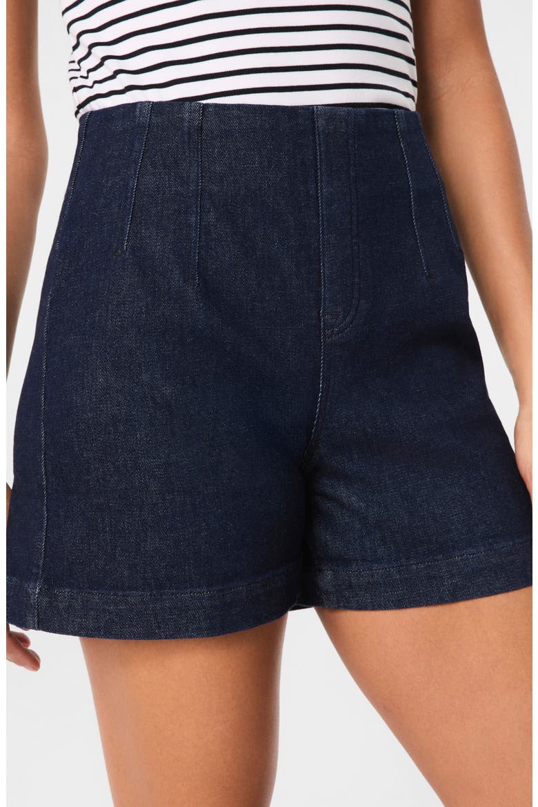 EveryWear Zero Waistband Shorts, Alternate, color, RAW INDIGO WASH