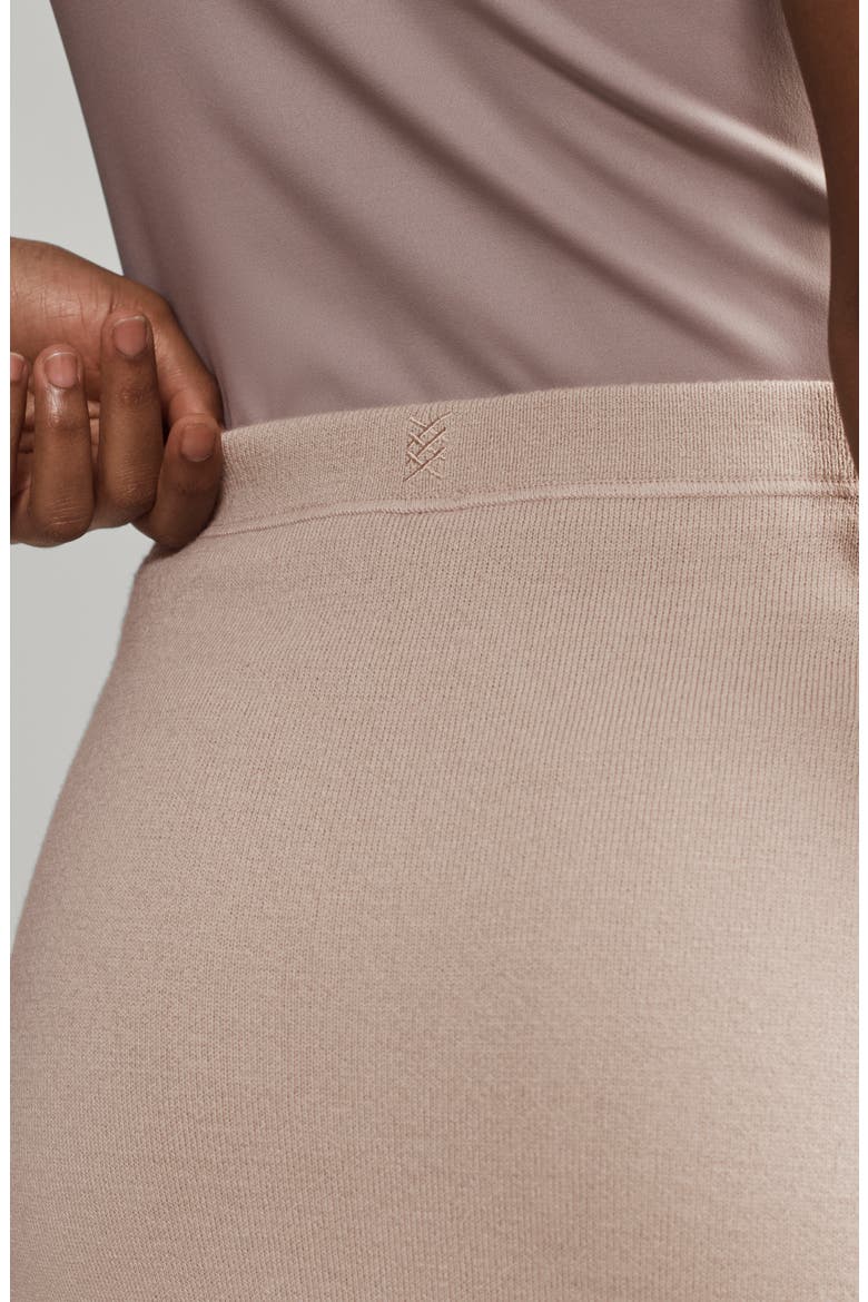 Porto Midi Sweater Skirt, Alternate, color, ROSE VAPOR