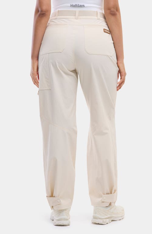 Halfdays Bastille Trail Pants In Oatmilk