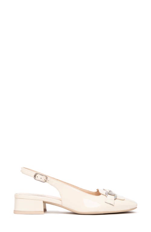 Nerogiardini Slingback Bit Loafer Pump In Latte