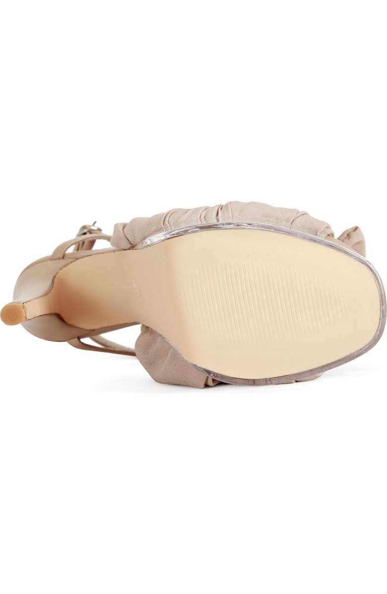 AZALEA WANG Beauden Ankle Strap Platform Sandal, Alternate, color,