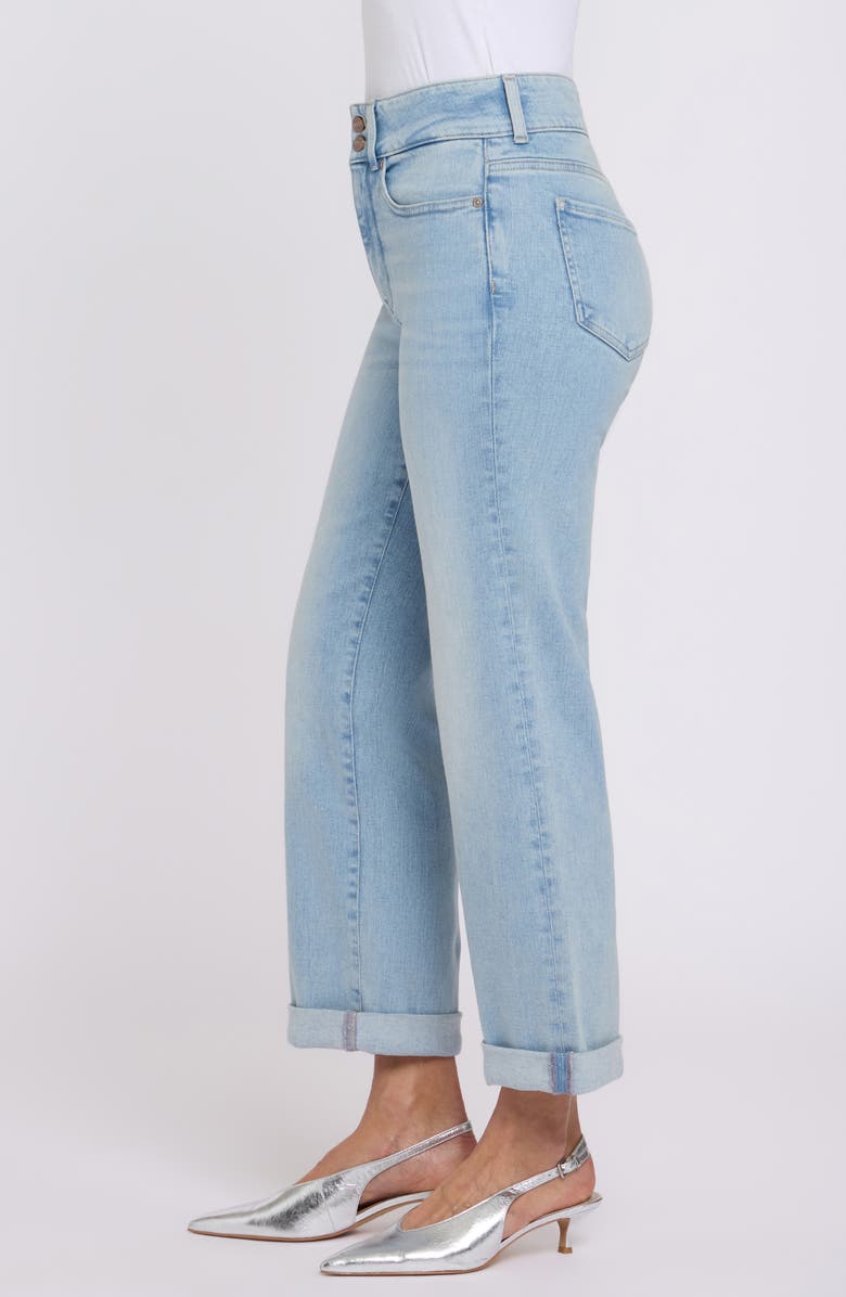 NYDJ Bailey High Waist Crop Relaxed Straight Leg Jeans, Alternate, color, 