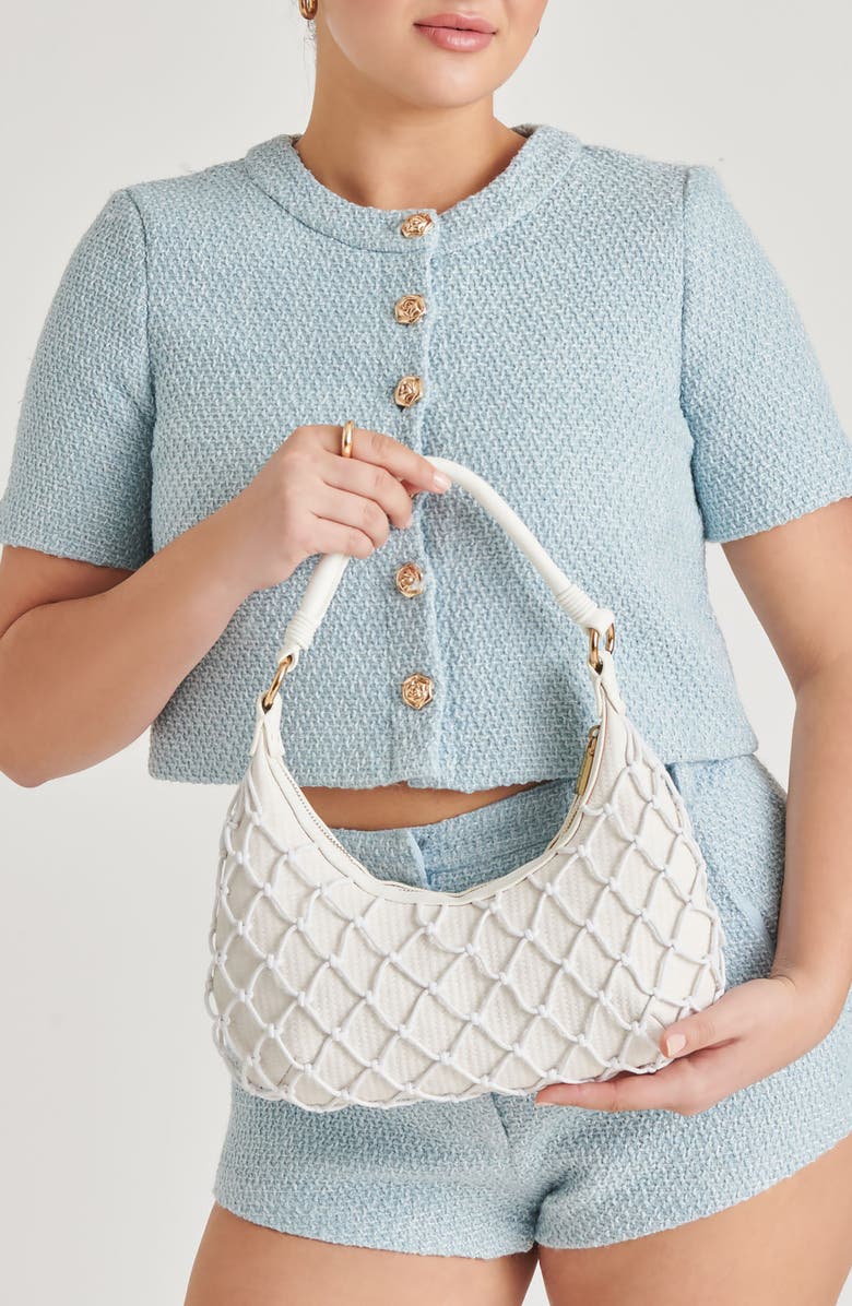 Dolce Vita Positano Convertible Crossbody Bag, Alternate, color, White