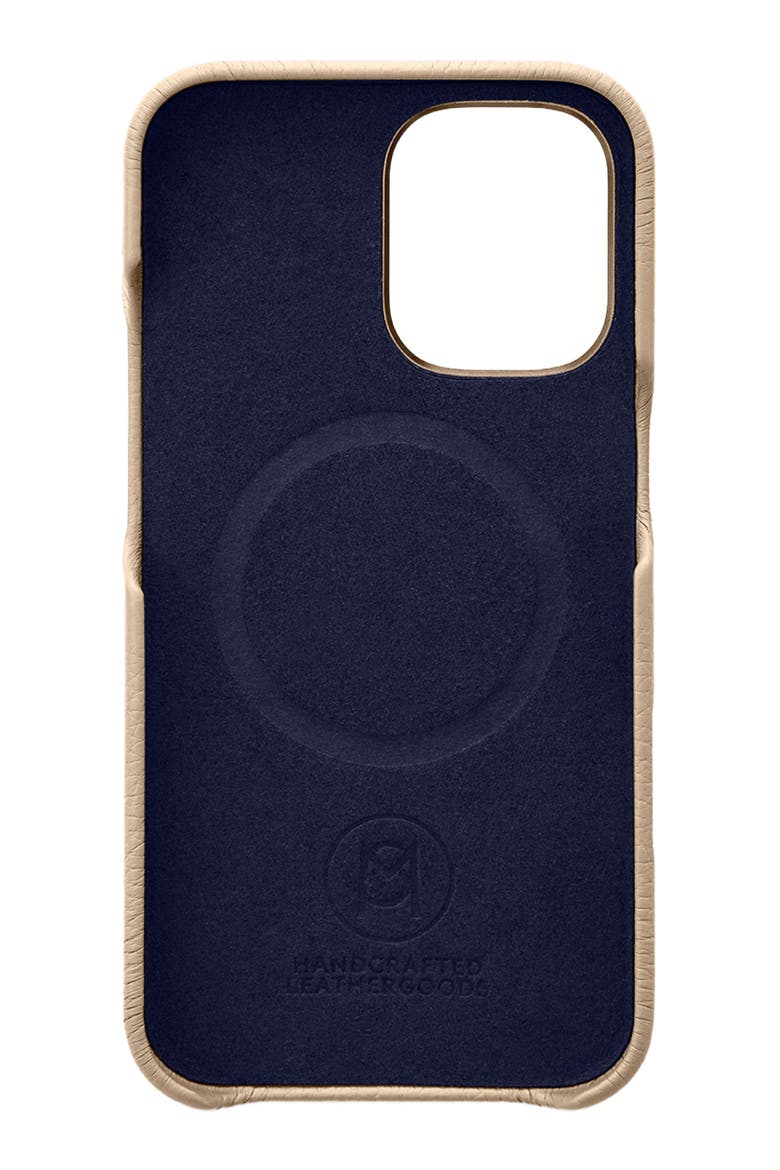 Leather Phone Case iPhone 16, Alternate, color, Saharan Nude
