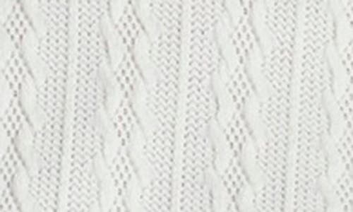 Supplies By Unionbay Noah Cable Stitch Top In Paperwhite