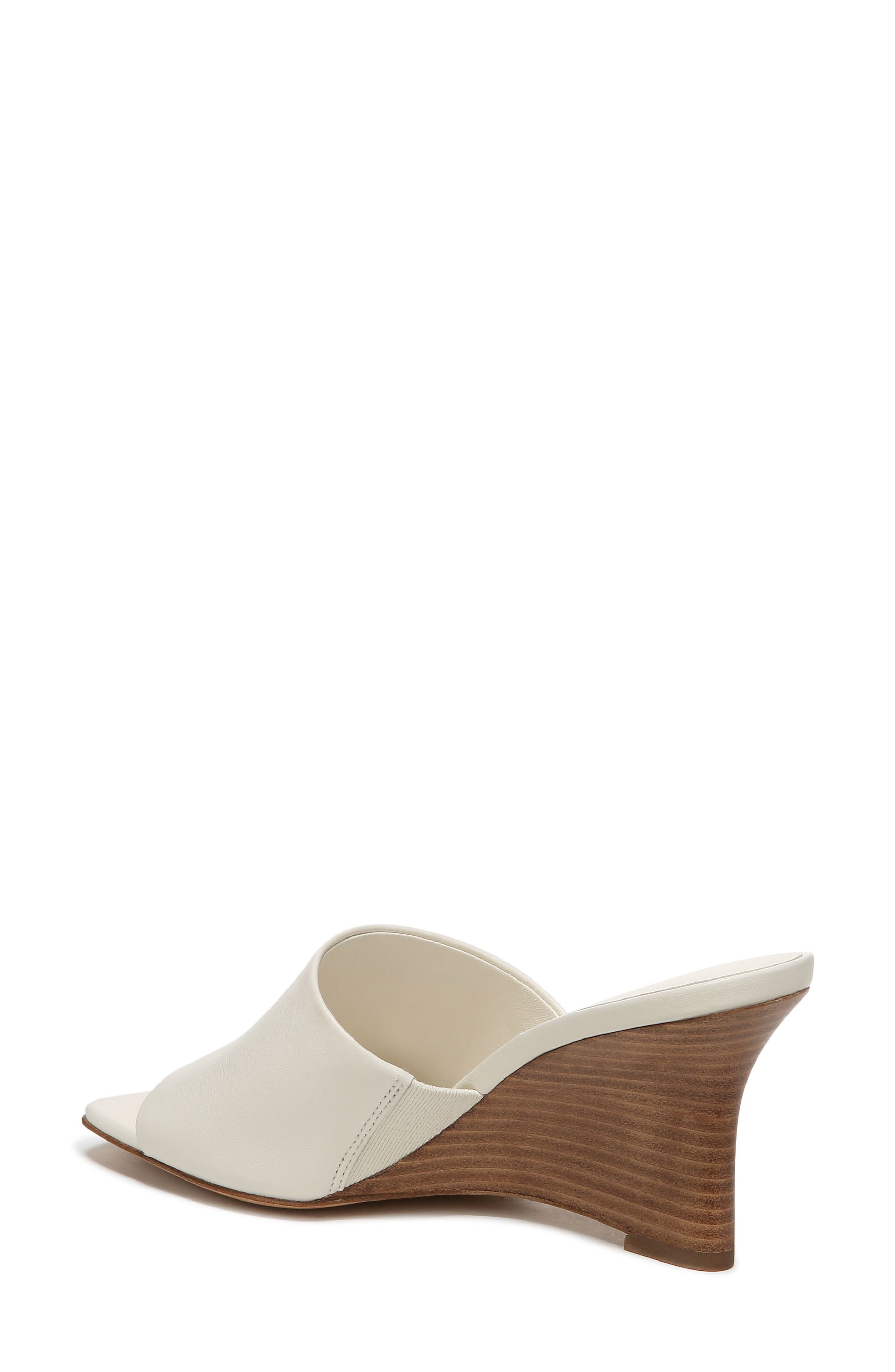 Pia Wedge Sandal, Alternate, color, MILK