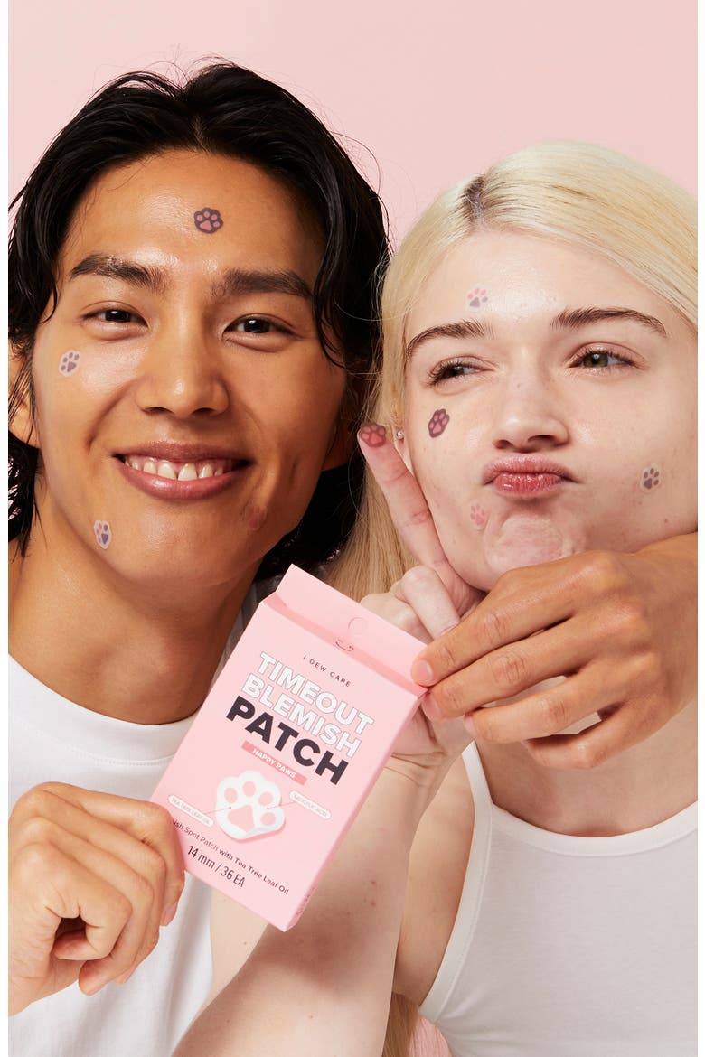 Timeout Blemish Patches - Happy Paws, Alternate, color, NO COLOR
